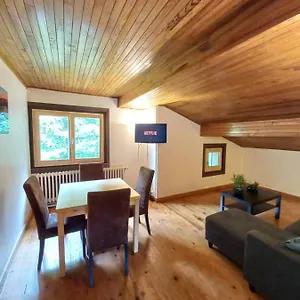  Appartamento Mansardé Dans Maison Avec Jardin En Bord De Piste, Vue Montagne Francia